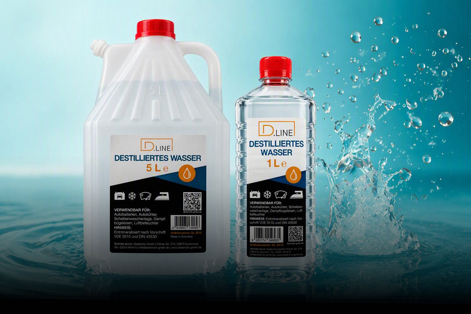 D.Line Destilliertes Wasser