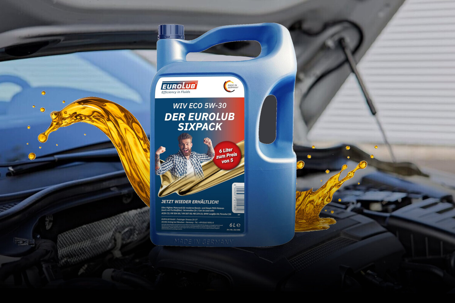 Eurolub 5W-30 6 Liter Aktion