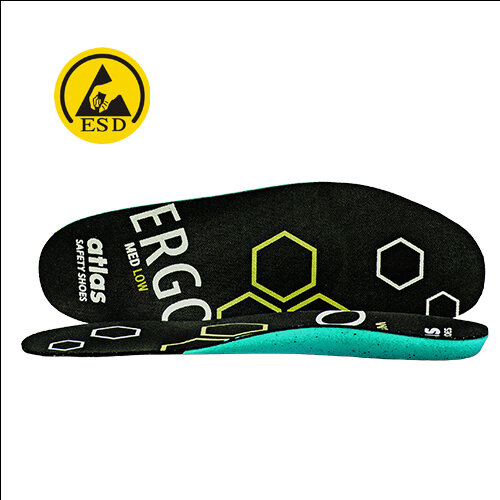 ATLAS ERGO MED green Einlegesohle - Gr. 45 (99100-45)