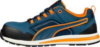 PUMA SAFETY CROSSTWIST LOW S3 HRO SRC blau-orange Gr. 42 (643100)