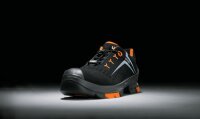 uvex 2 Halbschuhe S1P 65011 schwarz, orange Mehrweitensystem