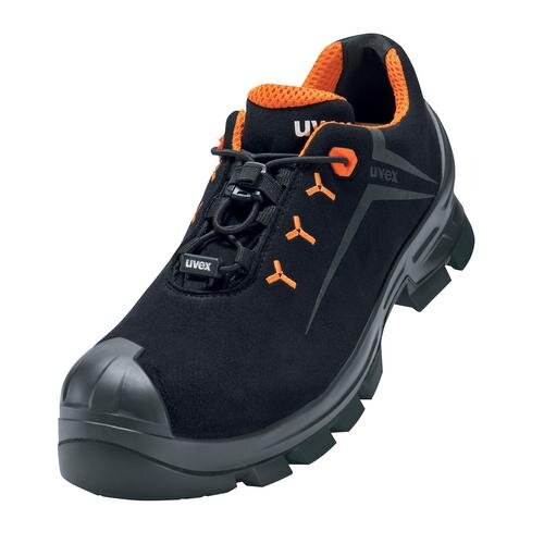 uvex 2 VIBRAM® Halbschuhe S3 65281 schwarz, orange Mehrweitensystem