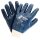 Nitras Nitrilhandschuh Blau vollb.m.Strickb.EN420/388 CAT2 Gr.11 (03420-11)