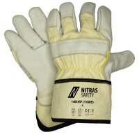 Nitras HADES, Schnittschutzhandschuhe, naturfarbener...