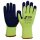 Nitras WINTER BLOCKER, nahtlose Terry-Schlingen handschuhe, neongelb, Latex-Beschichtung Gr.11 (1603W-11)