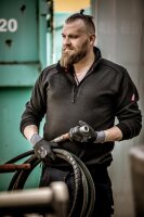 Nitras MOTION TEX PLUS, Pullover schwarz Gr.3XL (7035-3XL)
