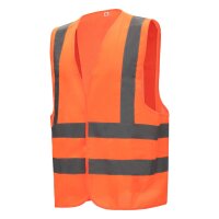 Nitras Warnweste, neonorange, EN ISO 20471  Gr.XL (7115-XL)