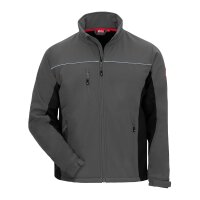 Nitras MOTION TEX LIGHT, Softshelljacke grau / schwarz...