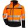 Nitras MOTION TEX VIZ,Warnschutz-Softshelljacke neonorange / schwarz Gr.XL (7170-XL)