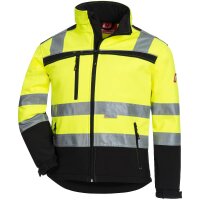 Nitras MOTION TEX VIZ,Warnschutz-Softshelljacke neongelb...