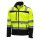 Nitras MOTION TEX VIZ,Warnschutz-Softshelljacke neongelb / schwarz Gr.M (7171-M)