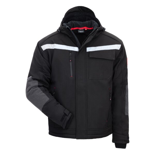 Nitras MOTION TEX PLUS, Winter-Softshelljacke schwarz Gr.L (7180W-L)