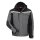 Nitras MOTION TEX PLUS, Winter-Softshelljacke grau / schwarz Gr.L (7182W-L)