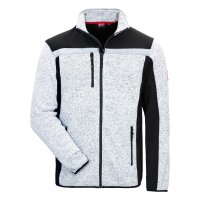 Nitras MOTION TEX PLUS, Strick-Softshelljacke grau /...