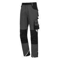 Nitras MOTION TEX PLUS, Arbeitshose, lang grau/schwarz...