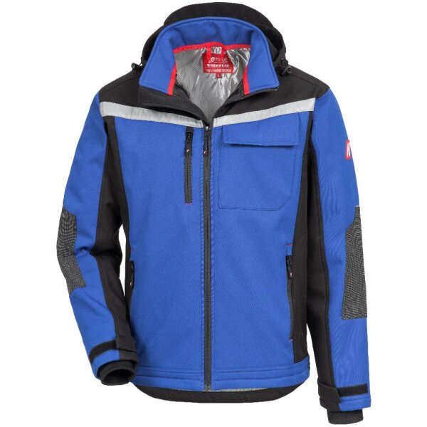 Nitras MOTION TEX PLUS, Softshelljacke blau / schwarz (7181)