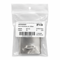 FHB HENNING Koppelschloss neutral, silber (87110-81)