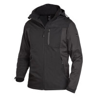 FHB JANNIK Softshelljacke, anthrazit-schwarz, Gr. M...