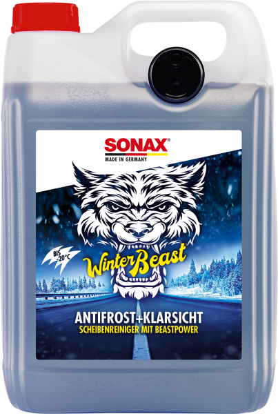 SONAX 01355000  WinterBeast AntiFrost+KlarSicht bis -20 °C 5 l