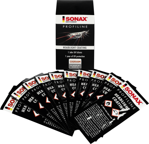 SONAX 02765410  PROFILINE HeadlightCoating 10 Stück