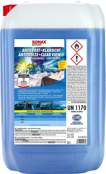 SONAX 03327050  AntiFrost+KlarSicht Konzentrat Citrus 25 l