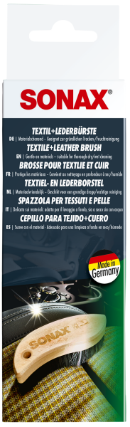 SONAX 04167410  Textil- & LederBürste 103 g