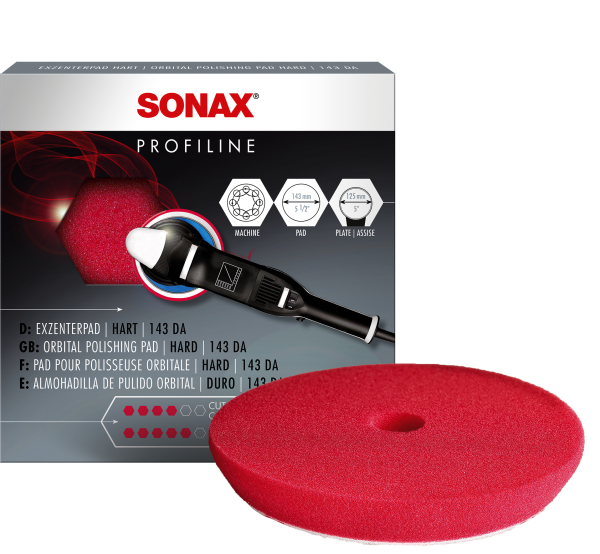 SONAX 04944000  ExzenterPad hart 143 DA 18 g