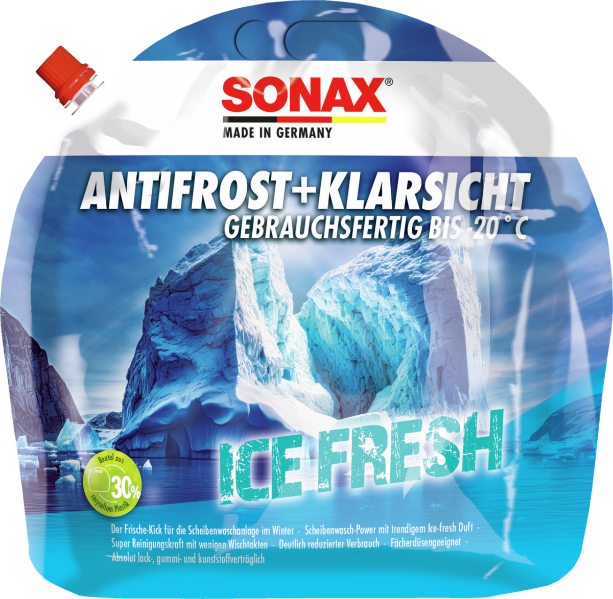 SONAX AntiFrost+Klarsicht bis -20 °C Ice-fresh, 12,06 €