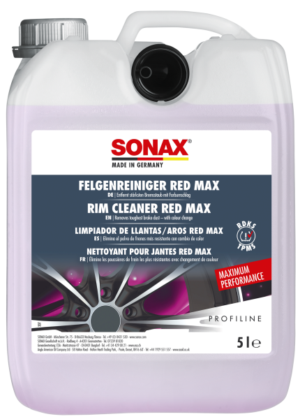 SONAX FelgenReiniger Red Max