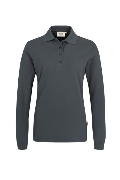 HAKRO Damen Longsleeve-Poloshirt Mikralinar®