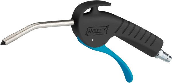 HAZET Ausblaspistole - 100 mm - geräuscharm - mit gebogenem Rohr 9040P-3