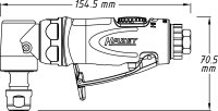 HAZET Stabschleifer - abgewinkelt 9032N-5