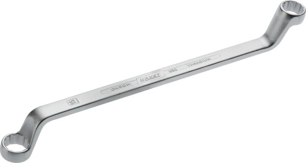 HAZET Doppel-Ringschlüssel 630-14X15 - Außen-Doppel-Sechskant Profil - 14 x 15 mm