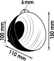 VIGOR Magnet-Halbschale - V5678