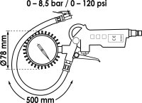 VIGOR Reifenfüller - V6905