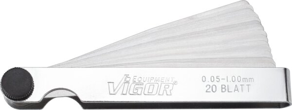 VIGOR Fühlerlehren Satz - V1714 - 0,05 – 1,00 mm