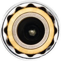 VIGOR Zündkerzen-Einsatz - V2613N - Vierkant10 mm (3/8 Zoll) - Außen-Sechskant Profil - 18 mm