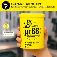 rath´s Handschutzcreme pr88 - der abwaschbare Handschutz 100 ml oder 1 Liter Dose