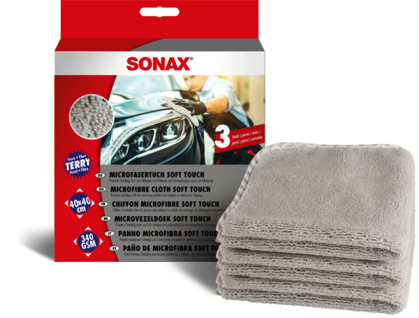 SONAX 04510000  MicrofaserTuch soft touch 3 Stück