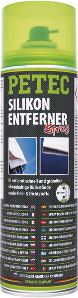 PETEC Silikonentferner Spray 500ml   (70950)