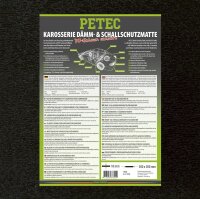 PETEC Dämm- Und Schallschutzmatte Pu-Schaum Schwarz...