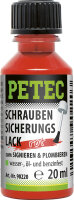 PETEC Schraubensicherungslack Rot 20ml (90220)