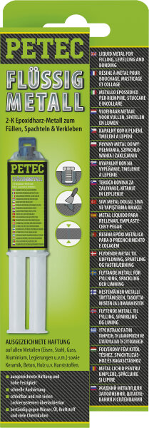 PETEC Fluessigmetall 25ml Sb-Karte (97425)