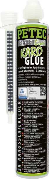 PETEC Karro Glue 2K Karosseriekleber Coaxialkartusche 195ml (98195)