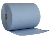 Nordvlies WIPEX Putzpapier-Rolle BlueTech blau 1 Rolle...