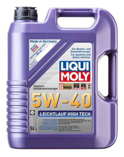 LIQUI MOLY Leichtlauf High Tech 5W-40 5 l (3864)