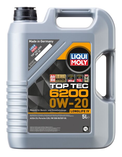 LIQUI MOLY Top Tec 6200 0W-20 5 l (20781)