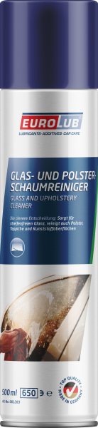 EUROLUB GLAS- UND POLSTER-SCHAUMREINIGER - 500 ml (001283)