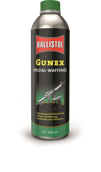 BALLISTOL Gunex Spezial-Waffenöl, 500 ml (22050)