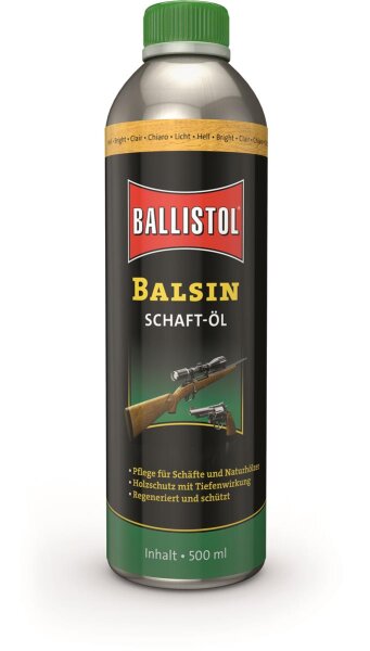 BALLISTOL Balsin Schaft-Öl hell, 500 ml (23040)